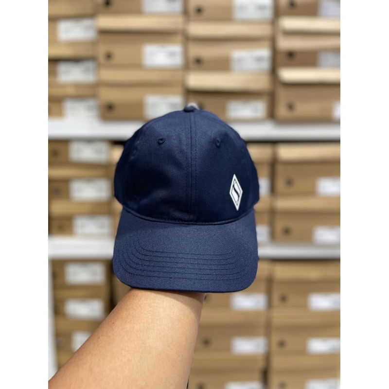 TOPI RUNNING SKECHERS WOMEN DIAMOND CAPS NAVY SKESHL2404NV ORIGINAL CAP