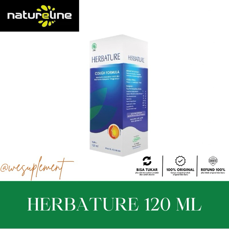 

HERBATURE SIRUP 120 ML