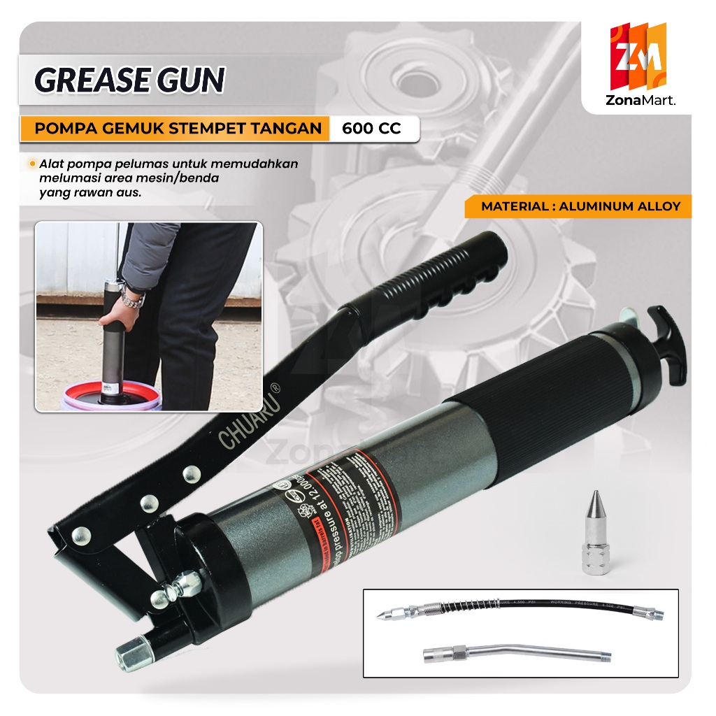 Pompa Gemuk 600CC - Grease Gun