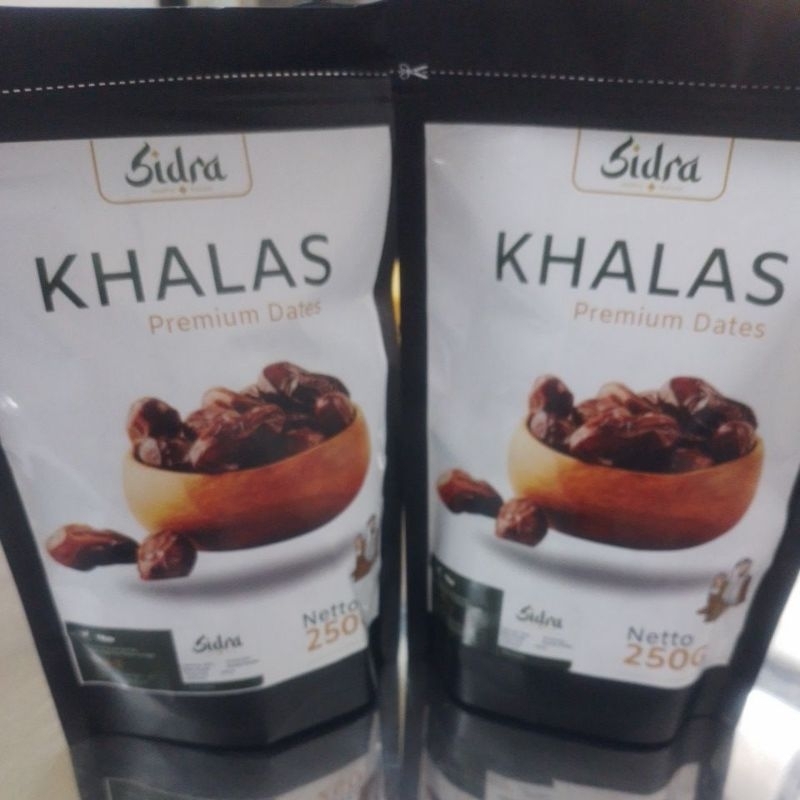 

kurma khalas 250 gr dates premium