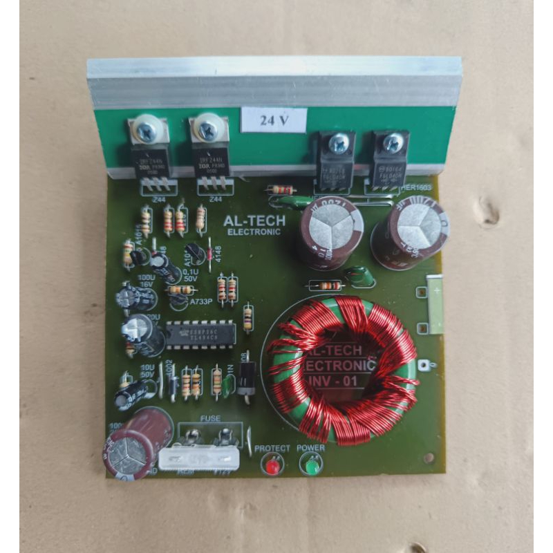 NoV KIT INVERTER DC 12V TO 18/24/32/42 Volt DC (CT) / Kit inverter perubah tegangan dWRB