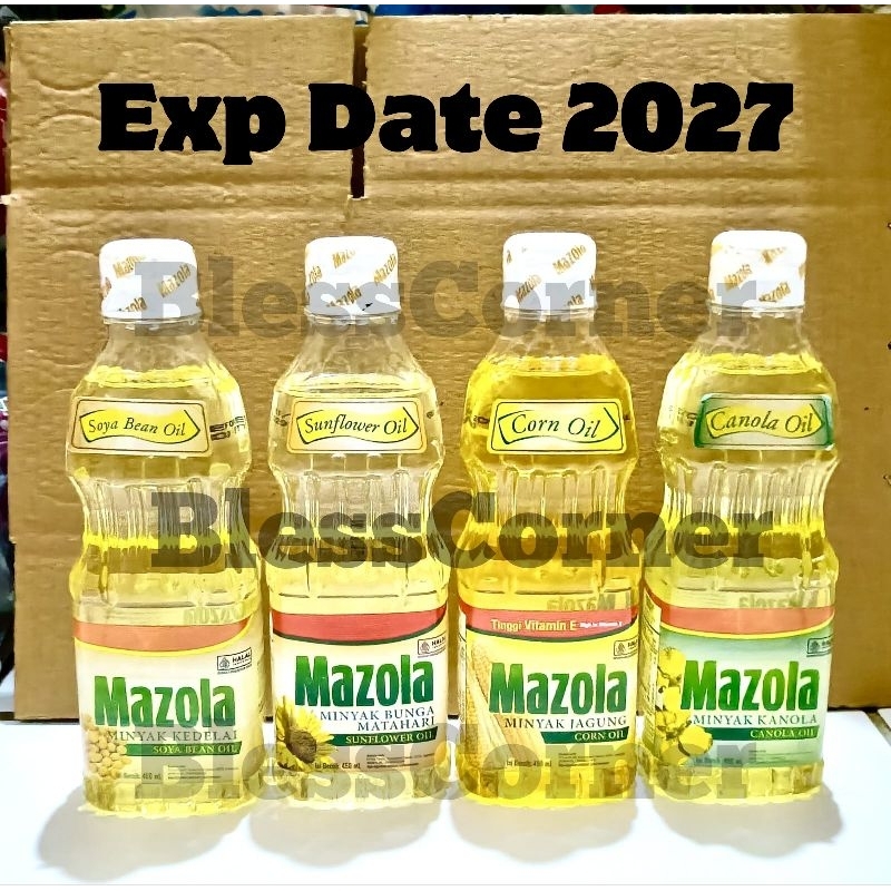 Cahayadstore Mazola Canola Oil 450 Ml Minyak Kanola Mazola Minyak Kedelai Mazola Minyak Bunga