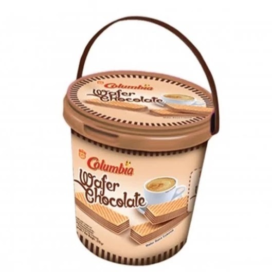 

COLUMBIA WAFER TIMBA CHOCOLATE 250GRAM PER 1PCS / 1 TOPLES TIMBA