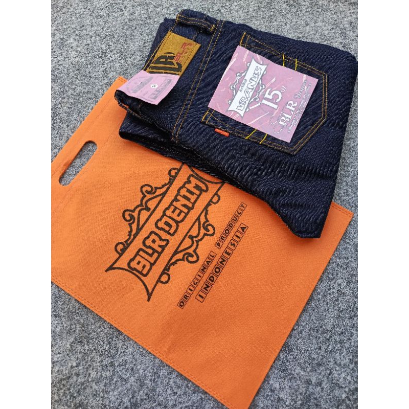 Blr Denim - celana jeans pria asli denim selvedge salvadge - celana selvedge denim 15oz