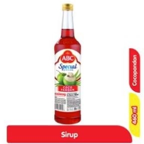 

SIRUP ABC COCOPANDAN SPESIAL GRADE BOTOL 460ML