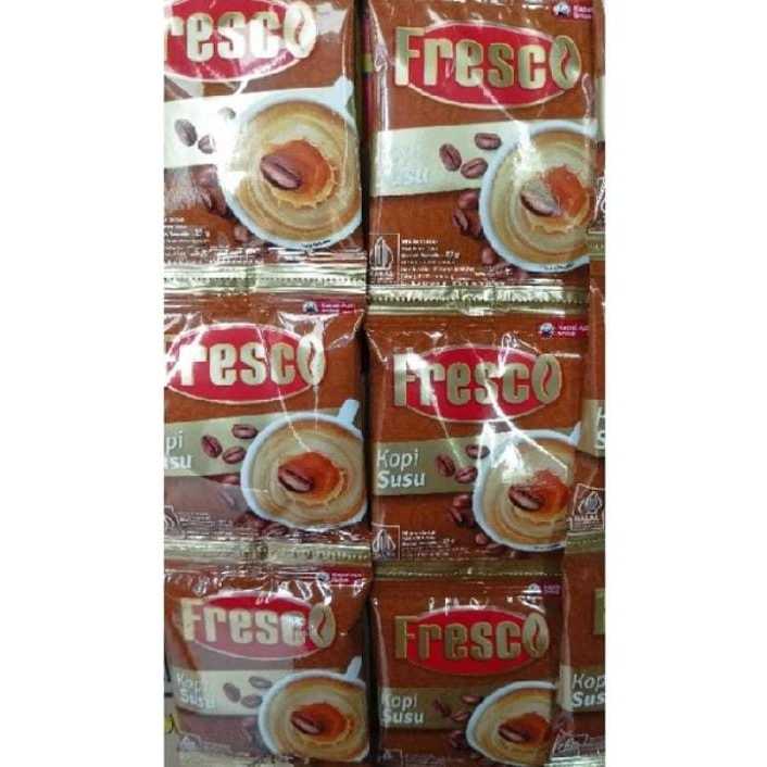 

Kopi Fresco Kopi Susu 27gr || Renteng (12pcs)