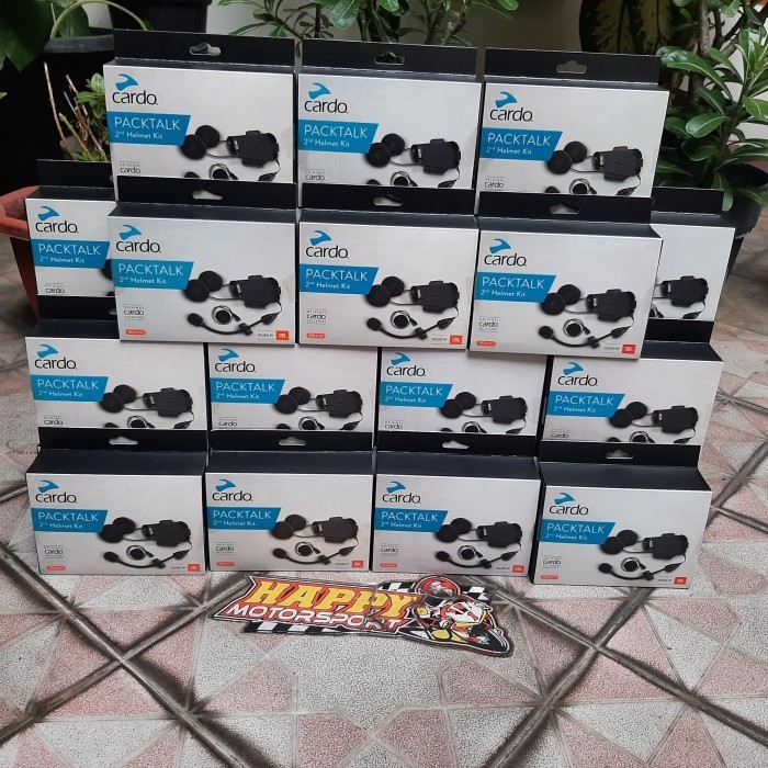 Audio Kit Cardo Packtalk Bold JBL 2nd Helmet Kit Clamp Kit Original