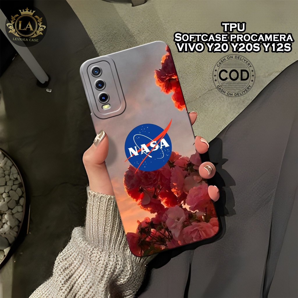 Case VIVO Y20/Y20S/Y12 Terbaru - Leviora Case - Fashion Case NASA - Softcase VIVO Y20/Y20S/Y12 - Cas