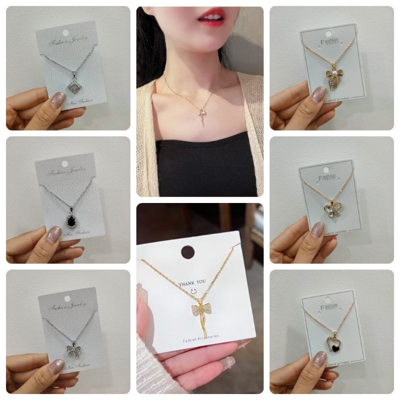 MINISO BALI | Kalung Wanita Simple Elegan Kalung Liontin Kalung Fashion Wanita Berkualitas Aksesoris