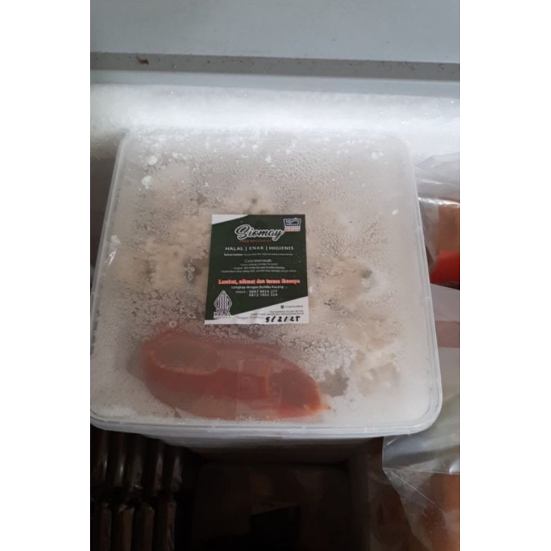 

Siomay ikan Frozen Isi 25pcs+bumbu