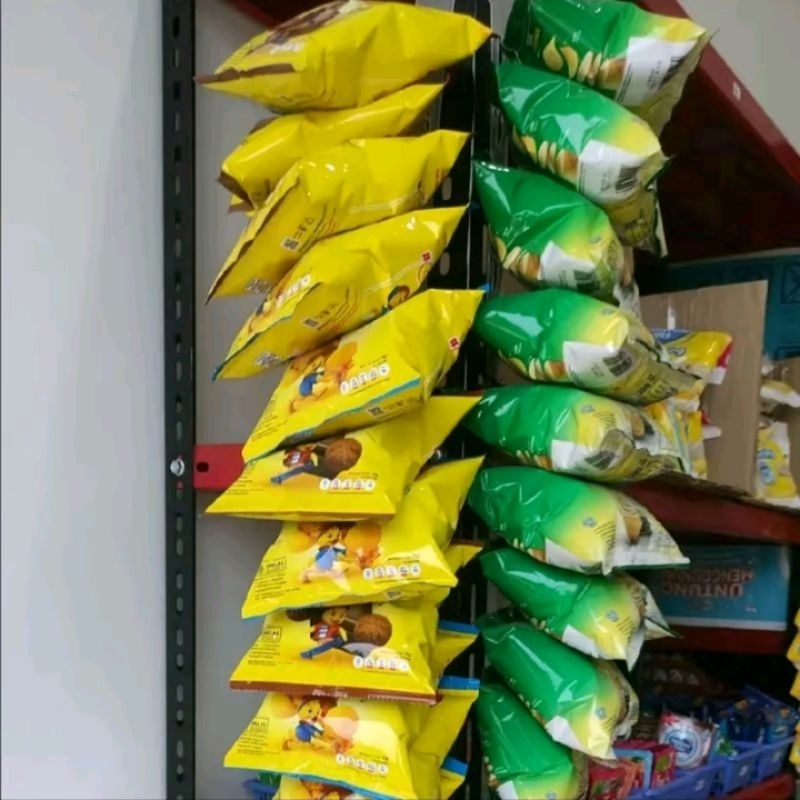 (1 PCS) gantungan snack/gantungan display jualan