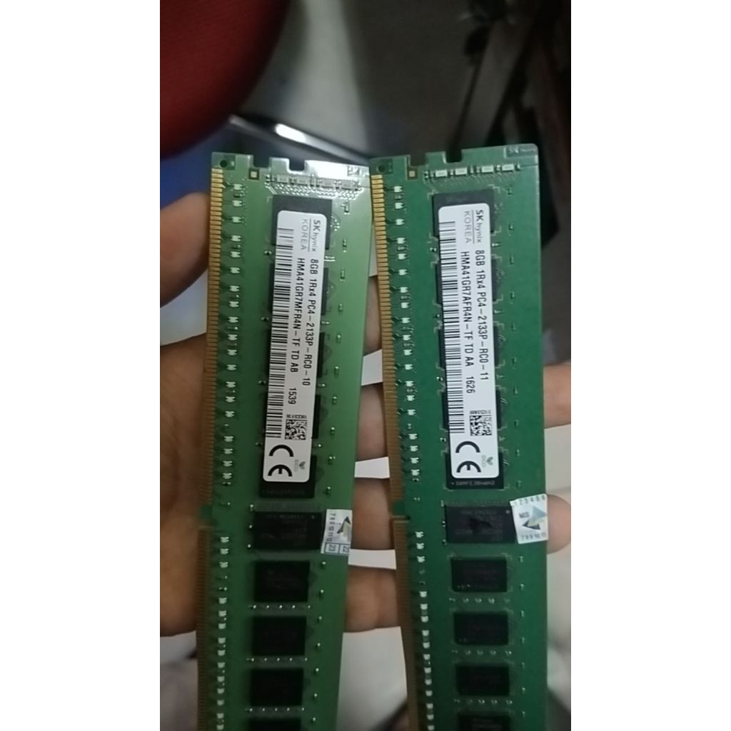Memory ram server DDR4 PC4-64GB/32GB/16GB/8GB ECC UDIMM/ECC RDIMM XEON - PC4 - 8GB