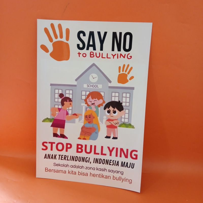 

Poster Say No To Bullying - Poster Bullying - Poster Sekolah