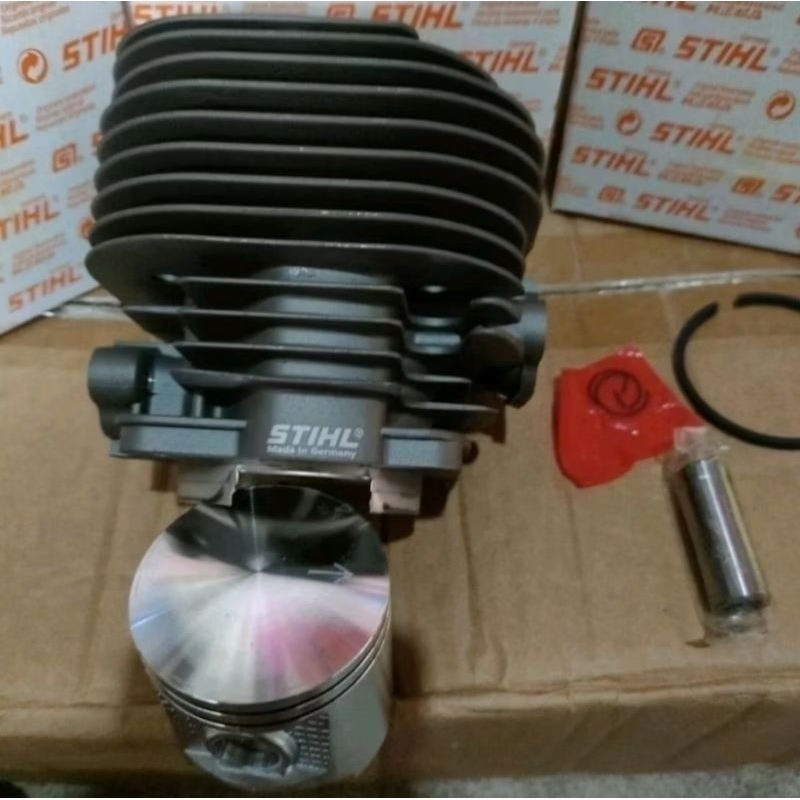 cylinder blok assy chainsaw stihl ms070