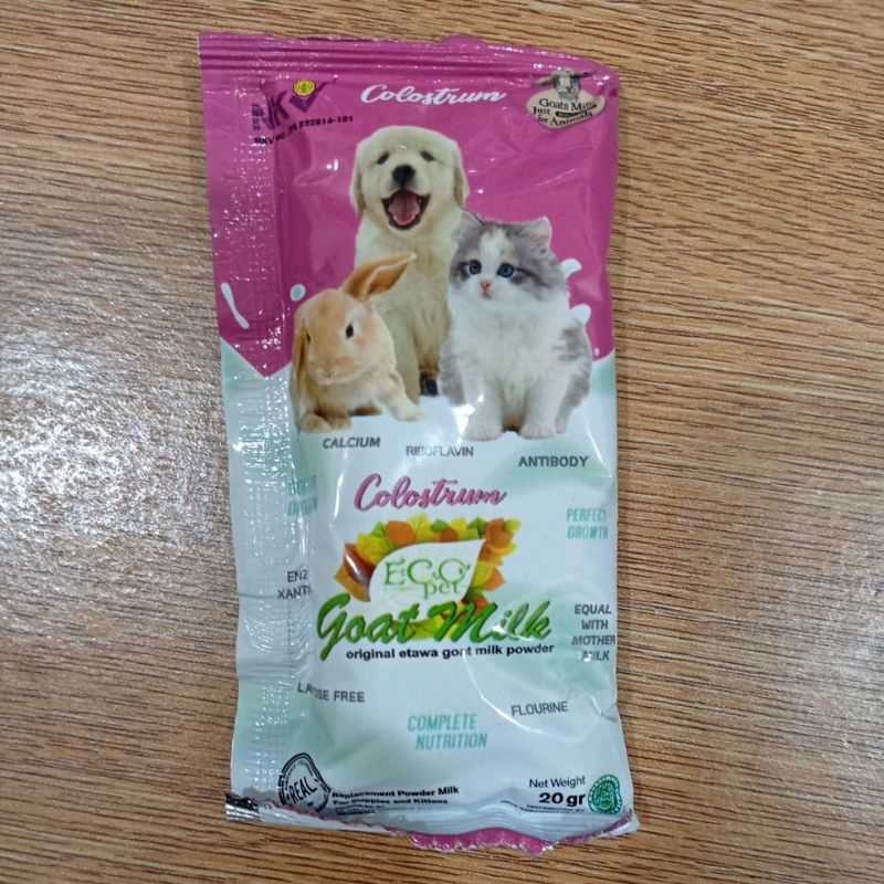 

colostrum sachet 20gr goat milk lactose free