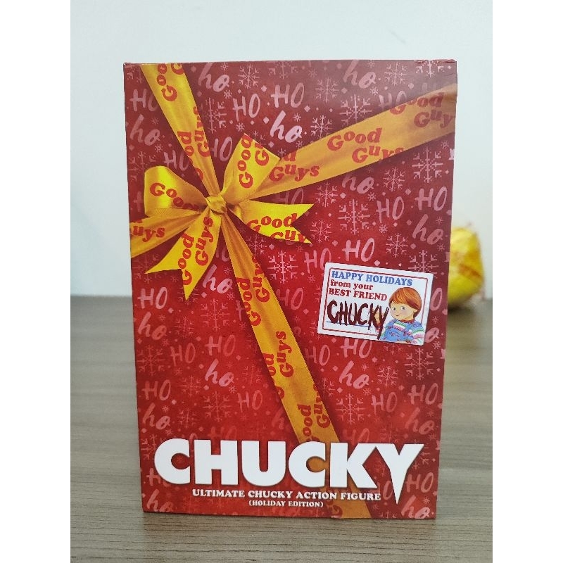 Neca Chucky Holiday Version Artikulasi Ultimae Chucky Happy Christmas Holiday Action Figure Toy