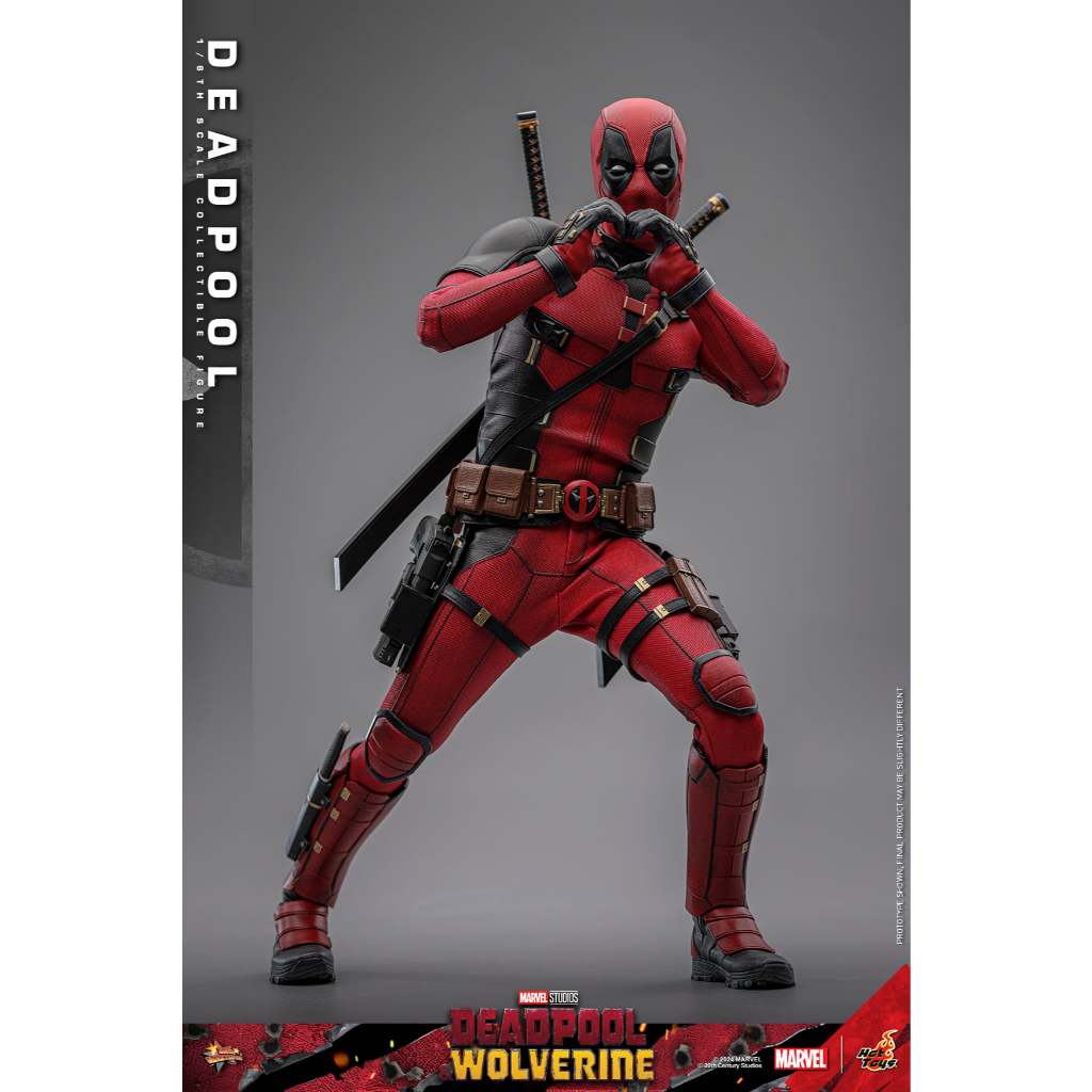 Hot Toys MMS 746B Deadpool x Wolverine - Deadpool