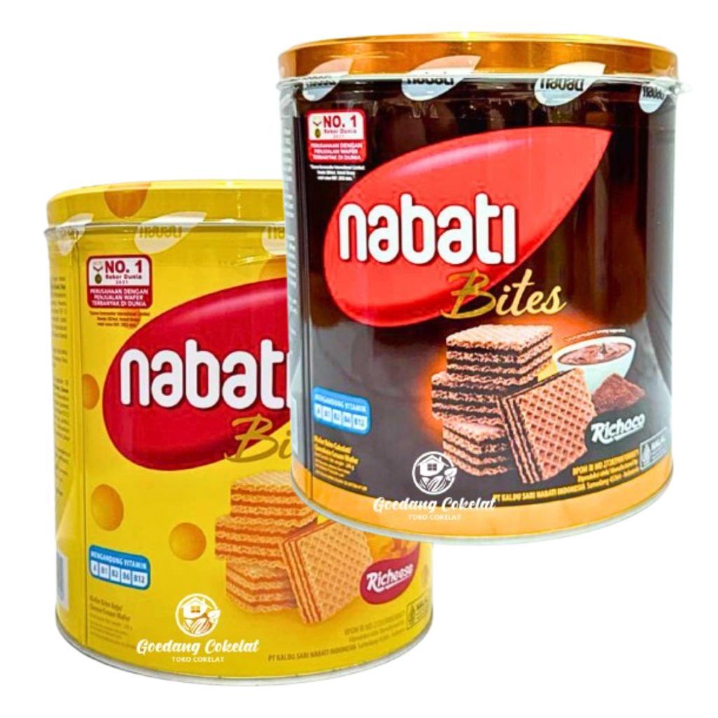 

Richeese Nabati Wafer Kaleng Rasa Coklat Keju 240g