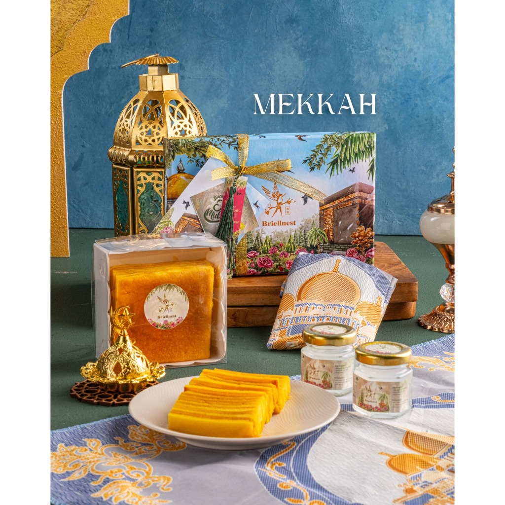 

MEKKAH- Hampers Ramadhan/ Parcel Lebaran/ Gift Ramadhan/ Set Kado Lebaran / Hampers sarang burung wallet