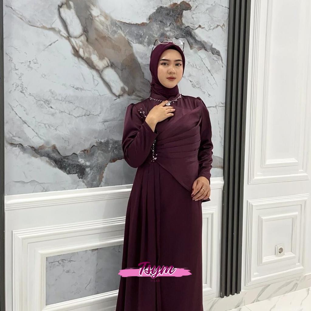 Tiara dress -Kondangan -dress wisuda -dress lamaran - dress bridesmaid