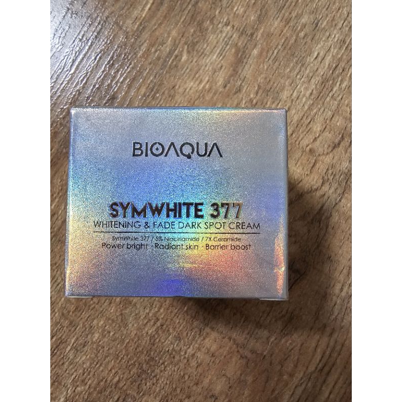 BIOAQUA SymWhite 377 Whitening & Fade Dark Spot Cream 50g BIOAQUA Cream Pemutih Wajah 50g Krim Pengh