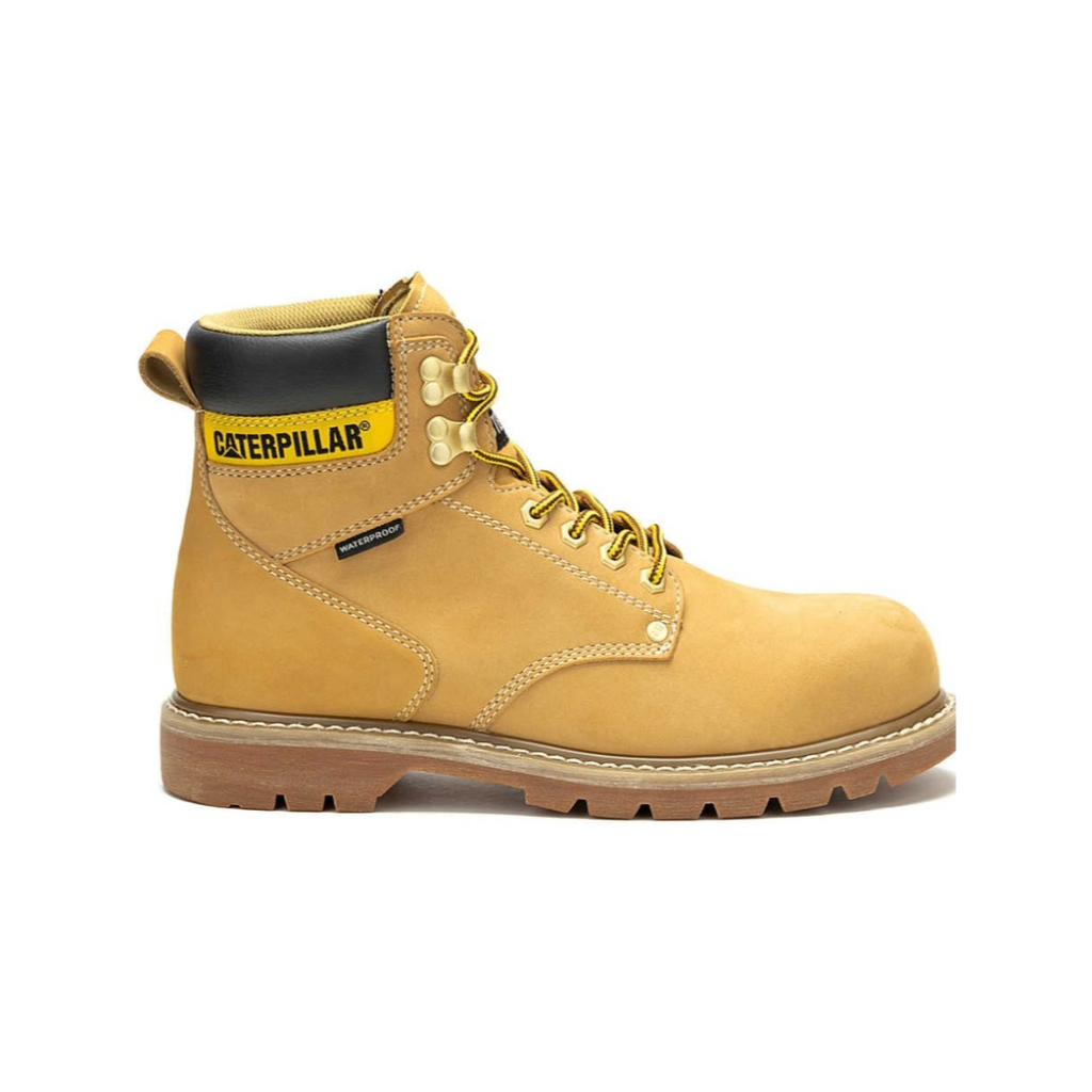 Sepatu Safety Caterpillar Second Shift WP ST Honey Reset