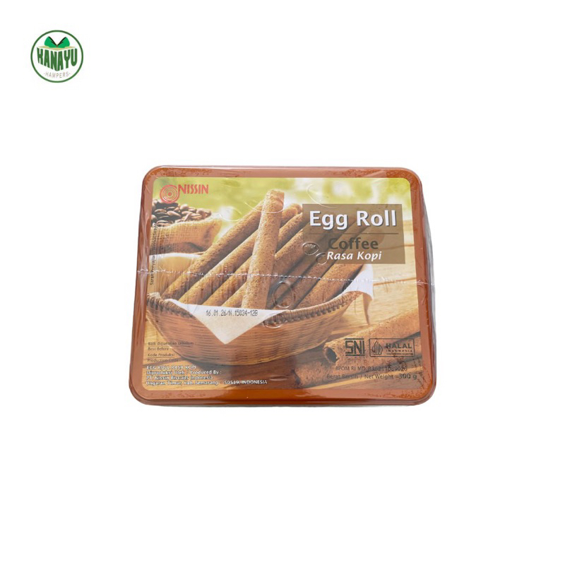 

Nissing Egg Roll Kopi 300 gram