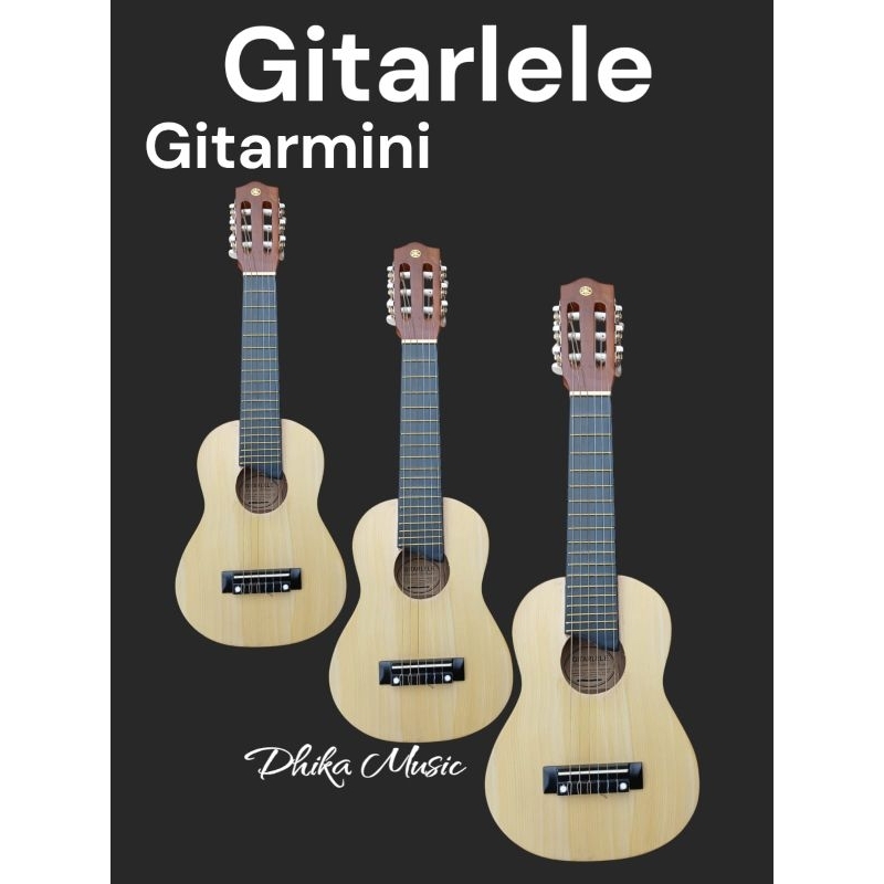 GITARLELE guitalele GITAR MINI senar 6 Gitar Classic mini Gitar Traveling