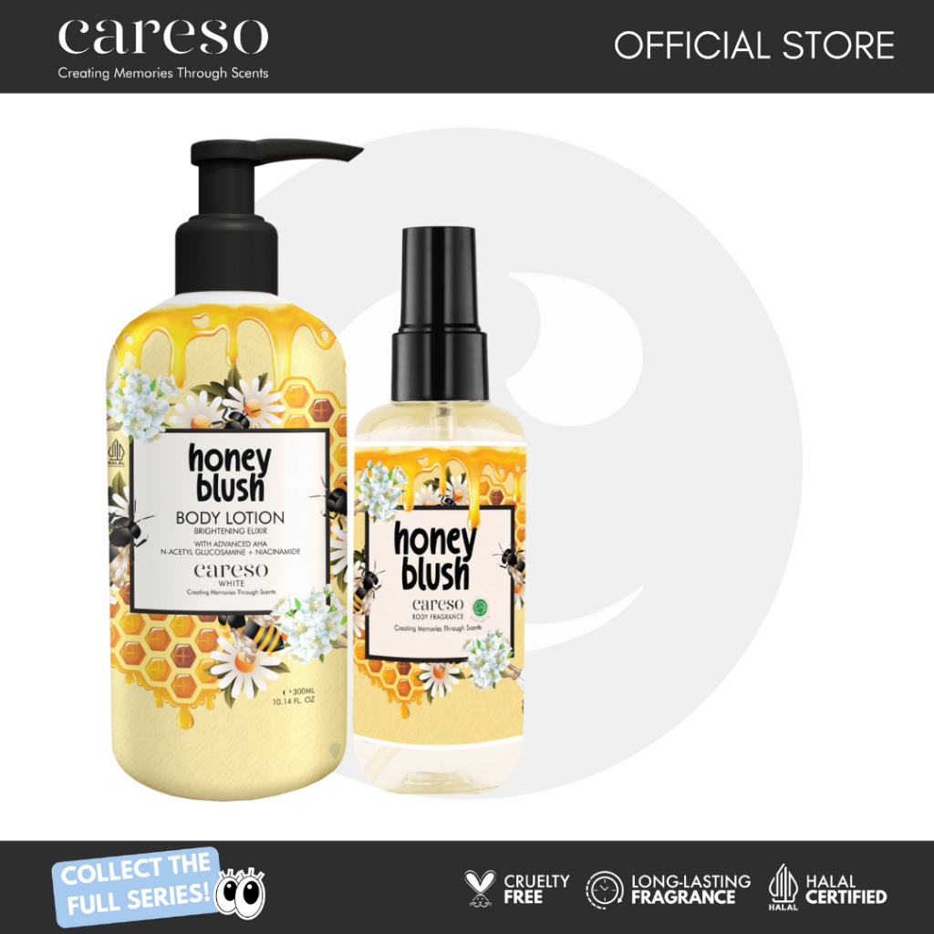 Honey Blush Series (Lotion + Fragrance Combo)