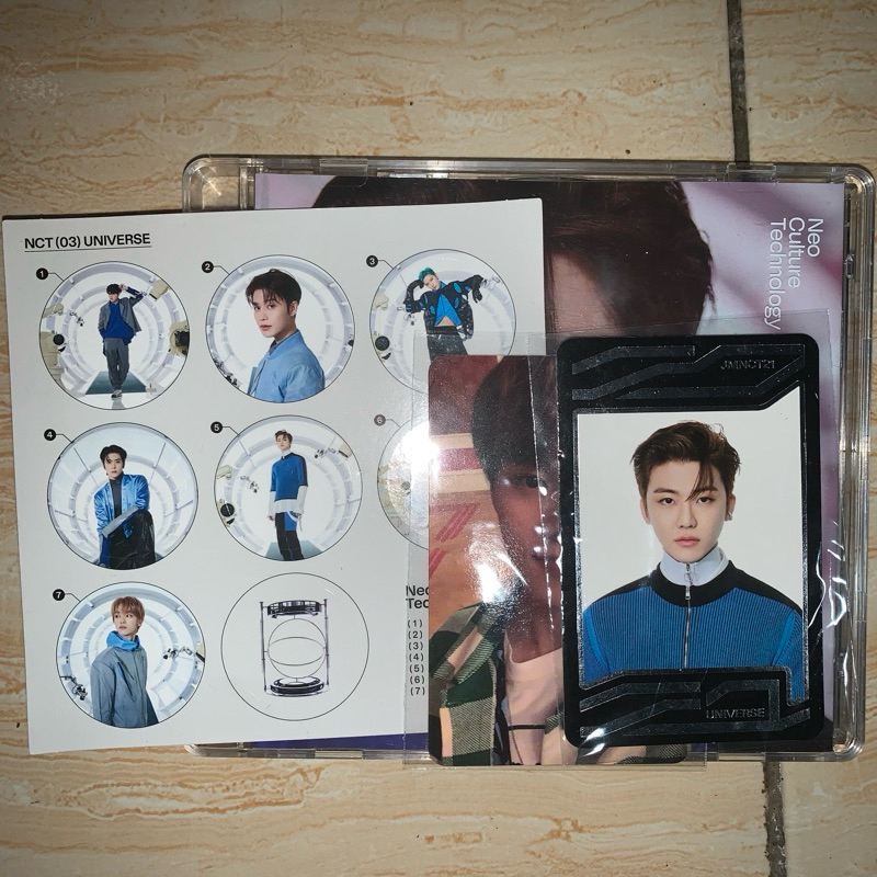 album nct universe jewel case jaemin version
