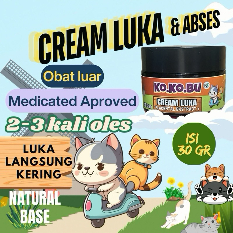 SALEP LUKA dan ABSES • kucing • anjing