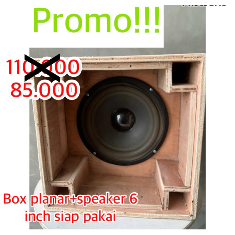box planar set speaker 6 inch