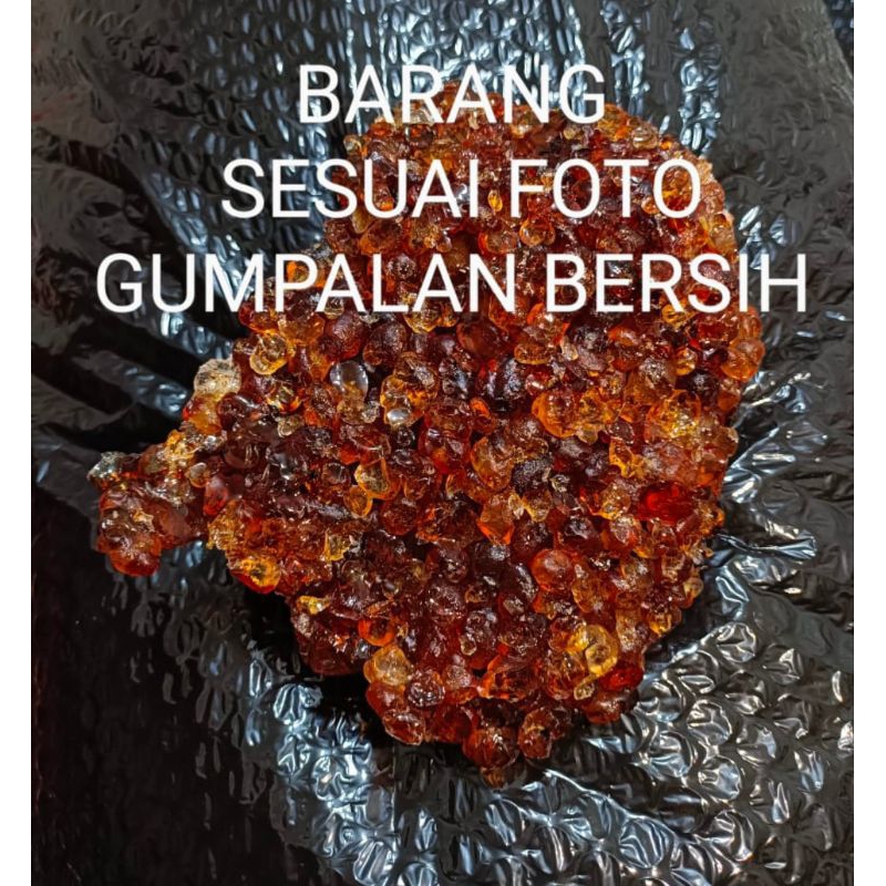 

peach gum super premium bersih lengket gumpalan 500gram