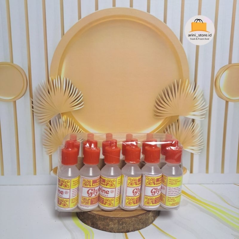 GLYCERIN 1 LUSIN UNTUK WAJAH ASLI BUKITTINGGI - PELEMBAB WAJAH HALUS-ALAS BEDAK