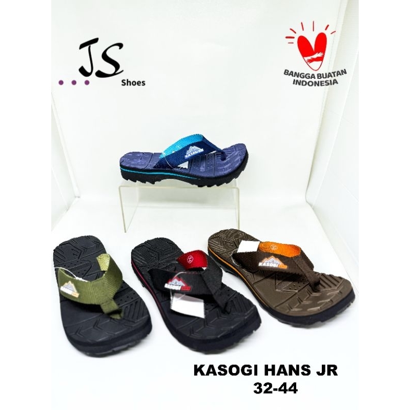 KASOGI HANS - SANDAL JEPIT SPON DEWASA DAN ANAK MERK KASOGI ORIGINAL