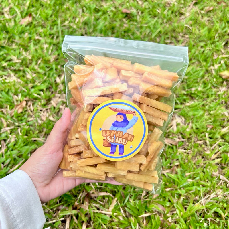 

Stik Sukun 250gr | Sukun Stik Renyah dan Gurih | Cemilan si Ibu