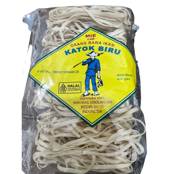 

MIE KERING CAP KATOK BIRU 400 GR HALAL