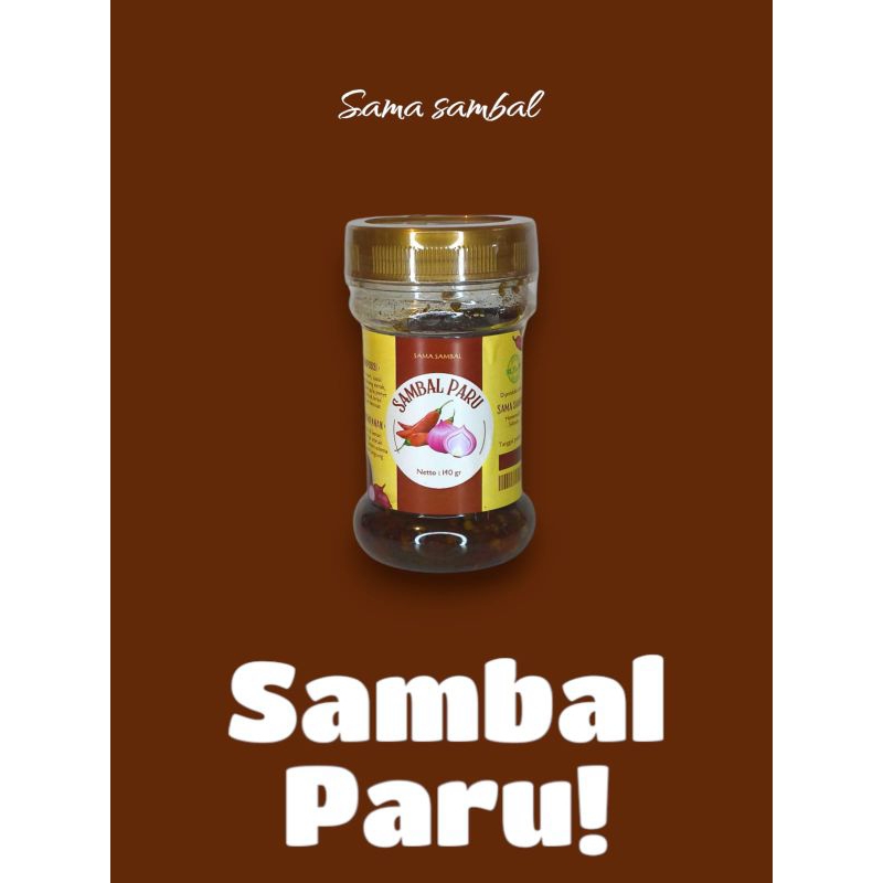

SAMBAL PARU ALA "SAMA SAMBAL