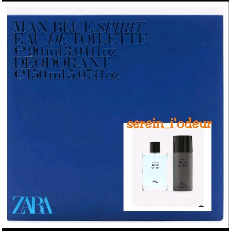 PARFUM ZARA MAN BLUE SPIRIT 90ML