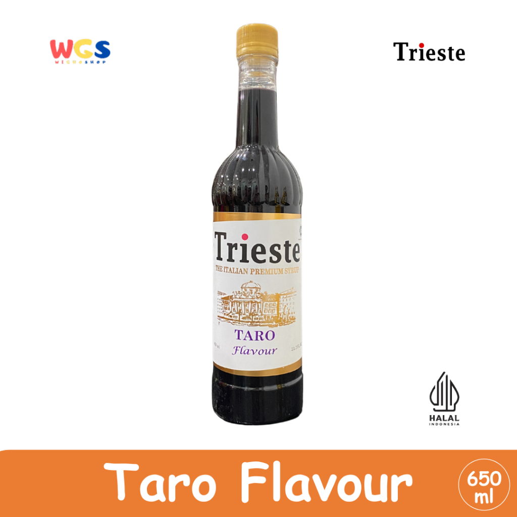 

Trieste Taro Flavour Premium Syrup 650ml – Sirup Talas untuk Minuman & Dessert