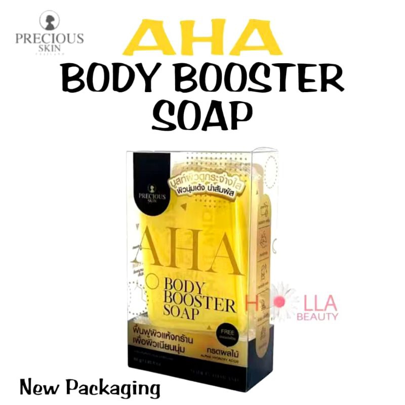 PRECIOUS SKIN THAILAND AHA BODY BOOSTER WHITENING SOAP / SABUN AHA / SABUN PENCERAH BADAN
