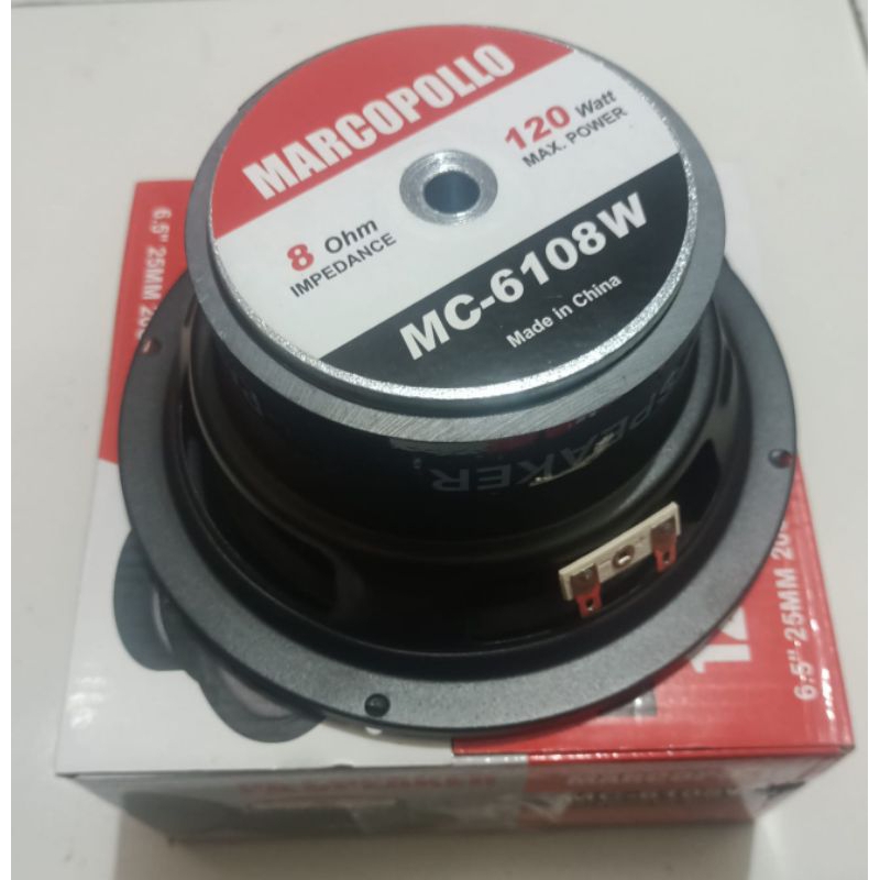 speaker woofer 6.5" Marcopolo mc6108w woofer 6,5 inch high quality