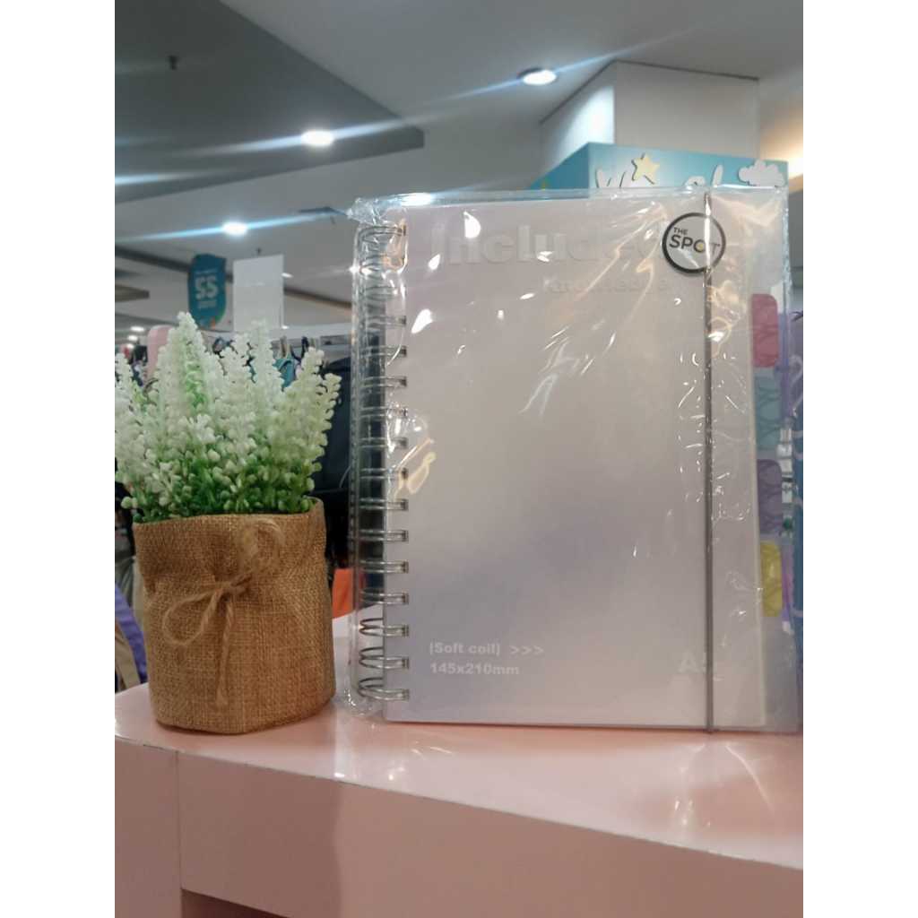 

GRAMEDIA KARAWACI - THE SPOT NOTEBOOK SPIRAL A5 WITH DIVIDER