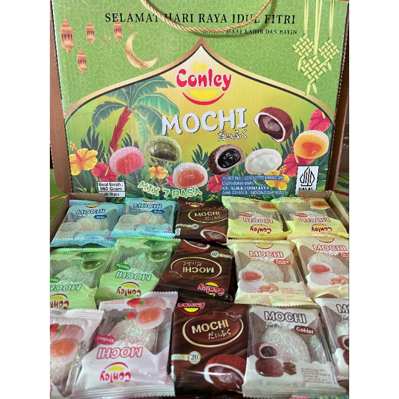 

Hampers Mochi Conley 1paket isi 30pc