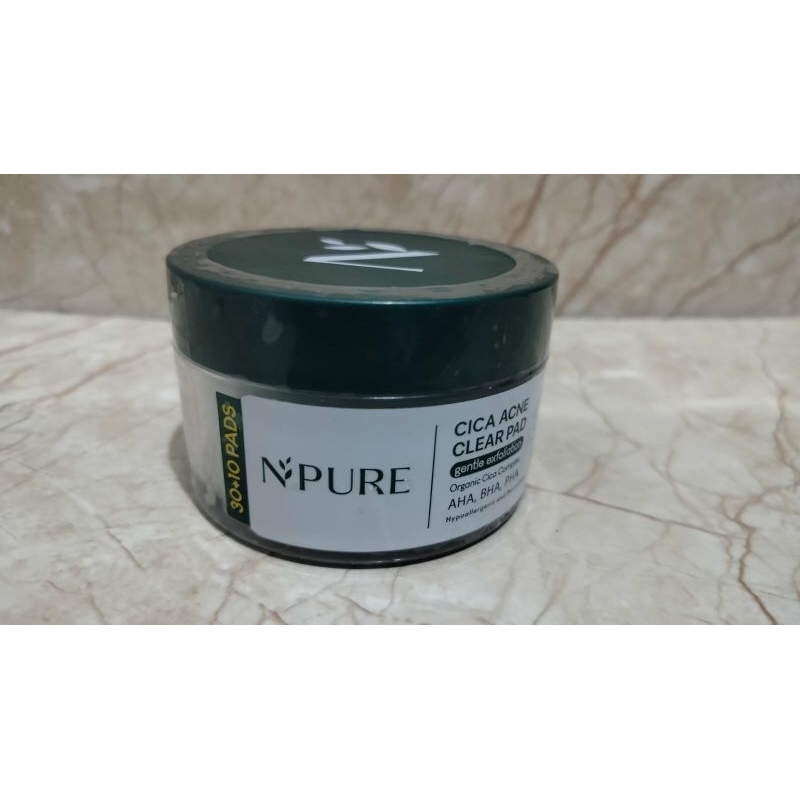N'PURE CICA ACNE CLEAR PAD 100GR EXP 2027
