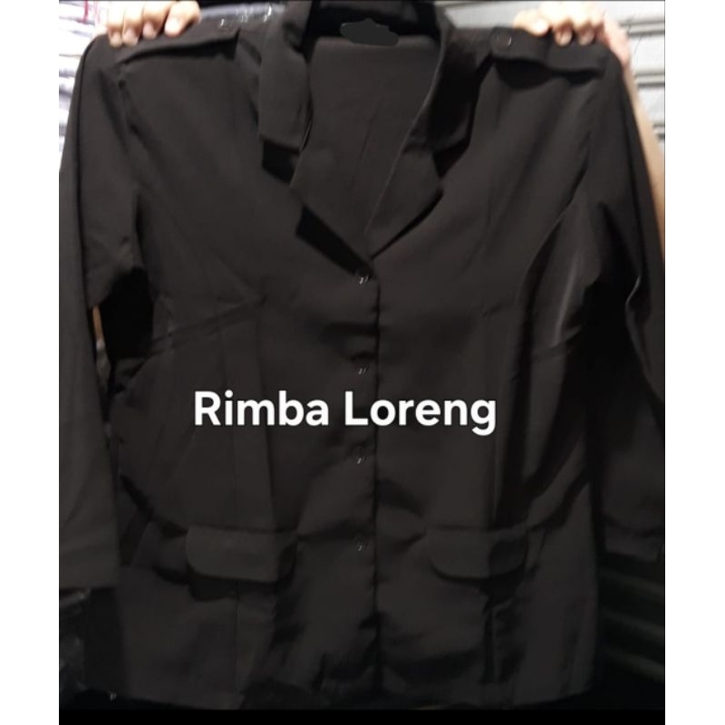 seragam security wanita sekwan L & XL