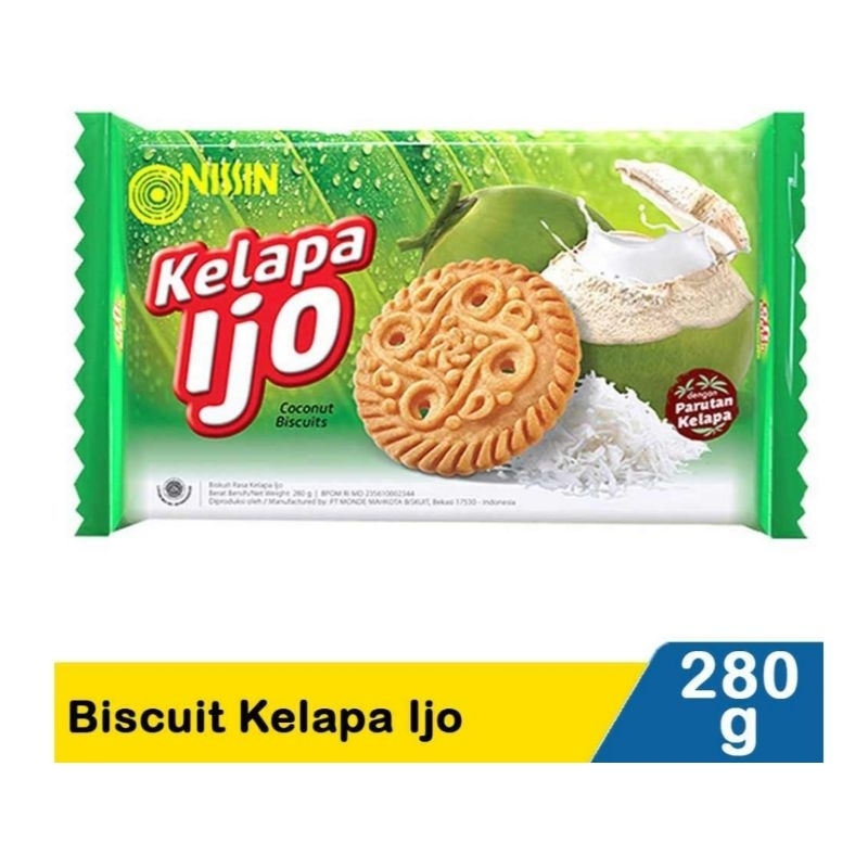 

NISSIN BISCUIT KELAPA IJO 280G