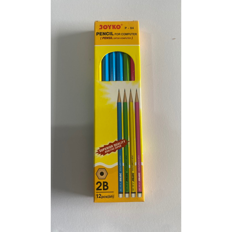 

Pensil 2B Joyko (P-94 | 12pcs)