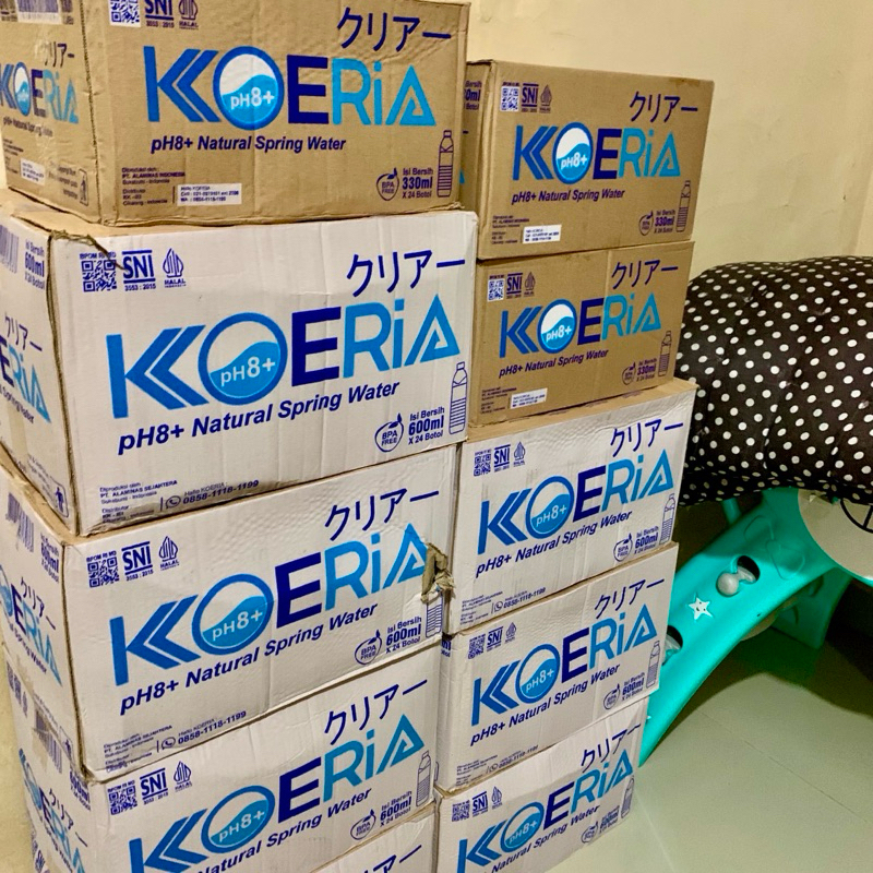 

KOERIA pH 8+ natural spring water