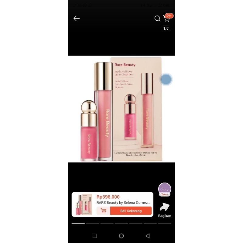 Lipcream rare beauty